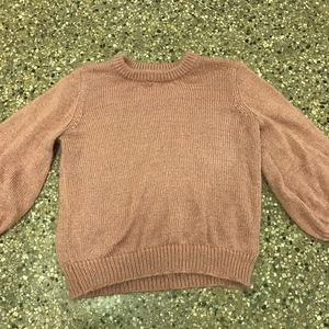 Fuzzy Sweater in Baby Pink